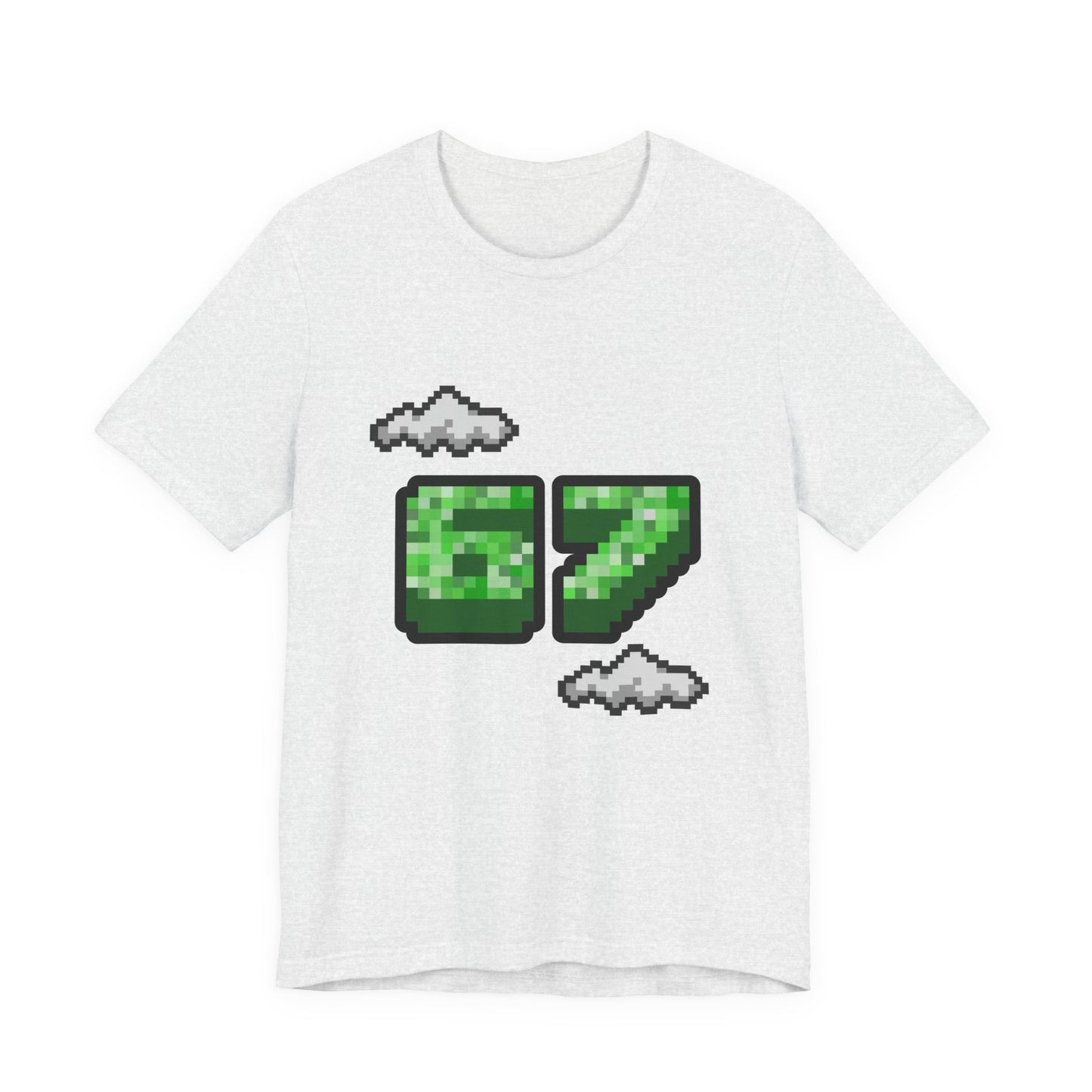 Pixel '67' Graphic Tee — Retro Gaming Minecraft-Style Shirt