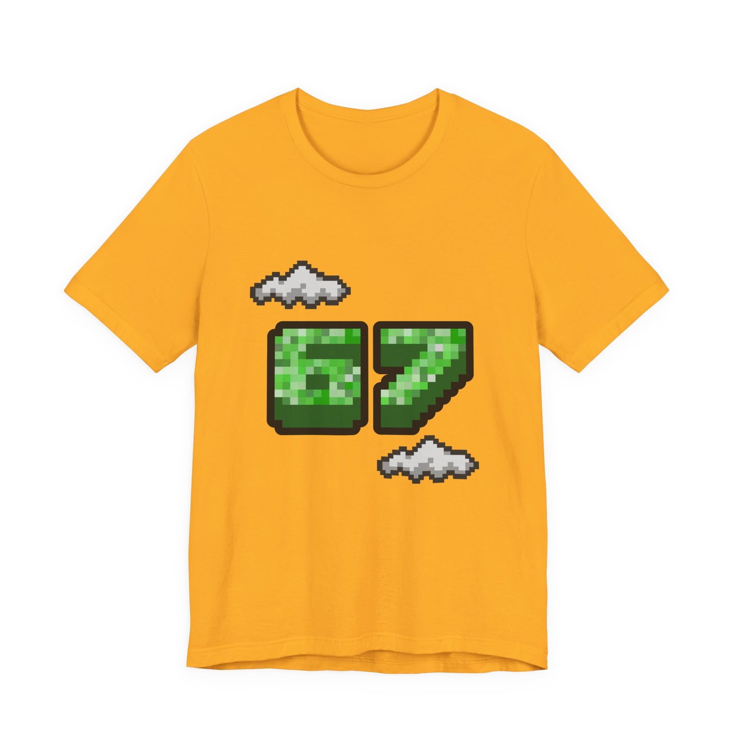 Pixel '67' Graphic Tee — Retro Gaming Minecraft-Style Shirt