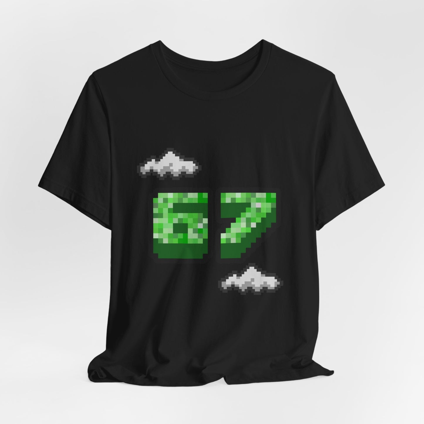 Pixel '67' Graphic Tee — Retro Gaming Minecraft-Style Shirt