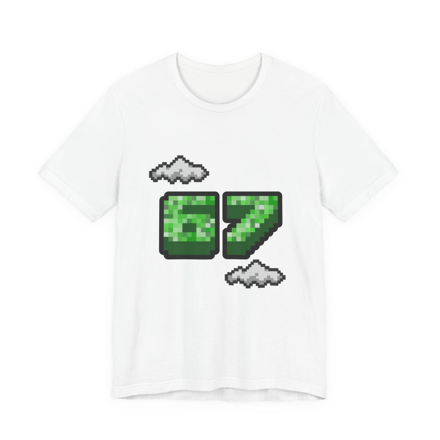 Pixel '67' Graphic Tee — Retro Gaming Minecraft-Style Shirt