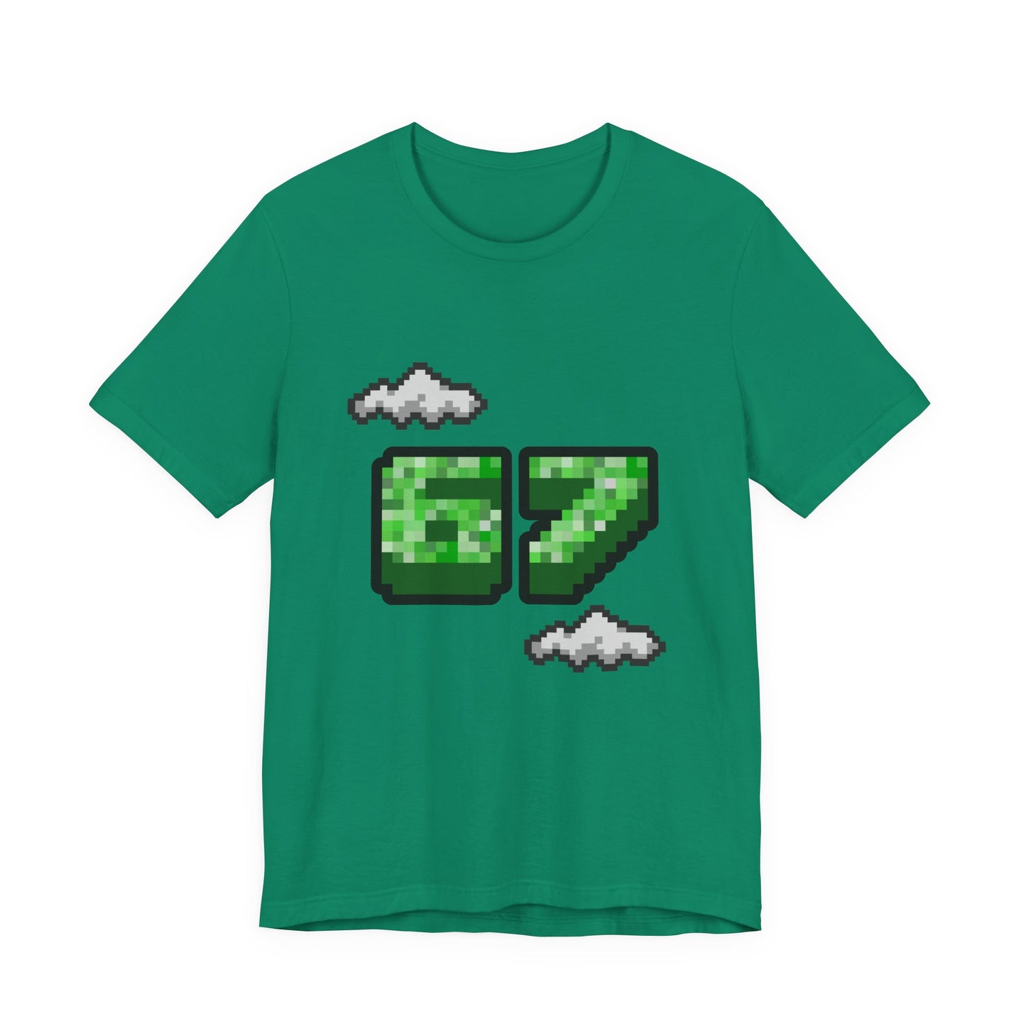 Pixel '67' Graphic Tee — Retro Gaming Minecraft-Style Shirt