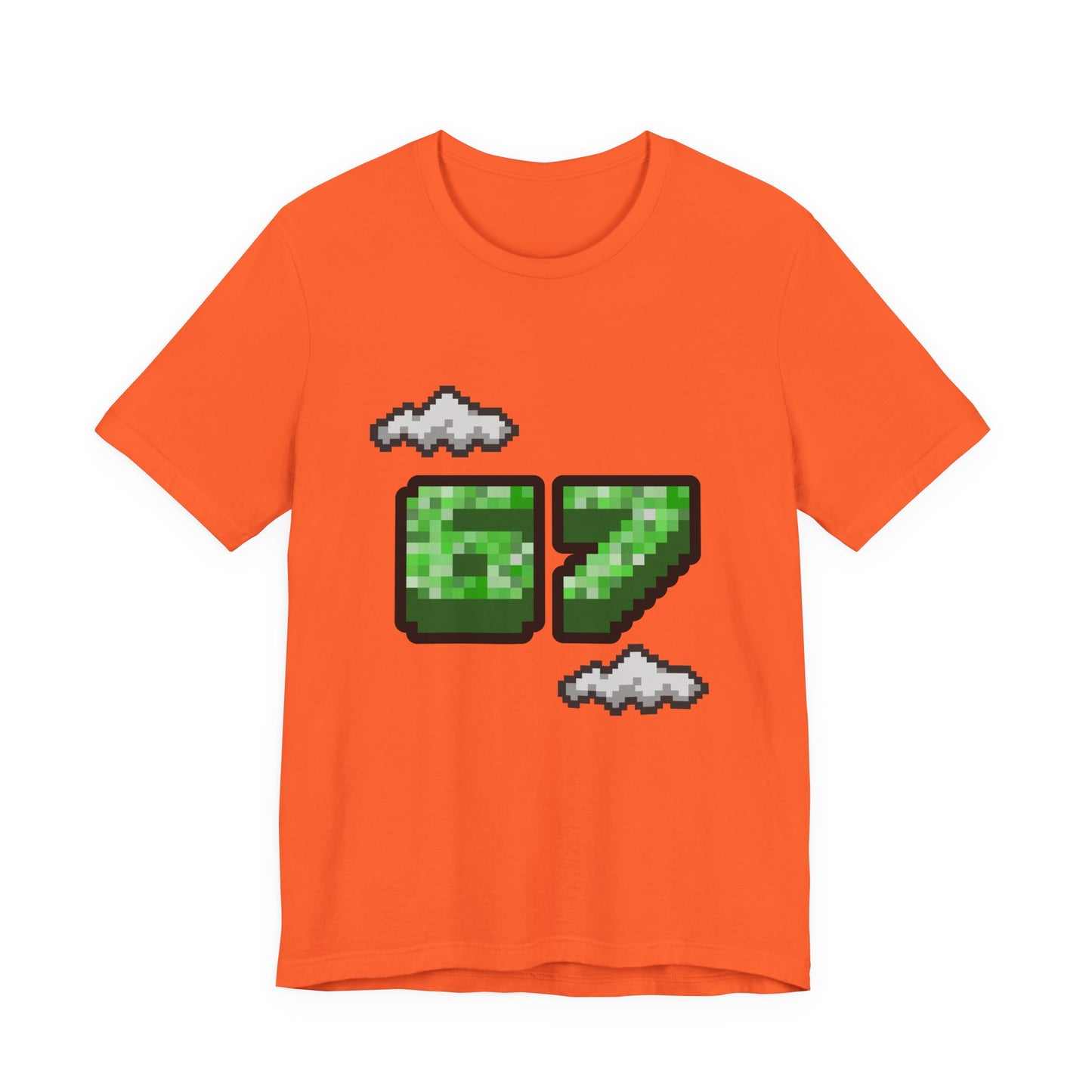 Pixel '67' Graphic Tee — Retro Gaming Minecraft-Style Shirt