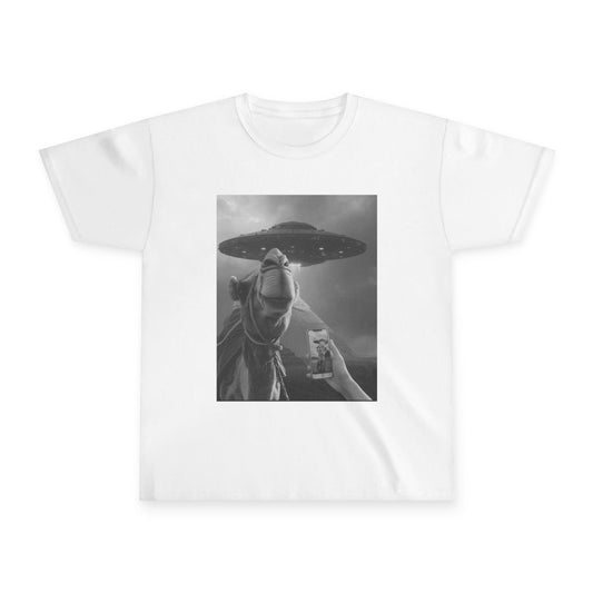 Youth Tee — Funny Camel UFO Photo Graphic Shirt