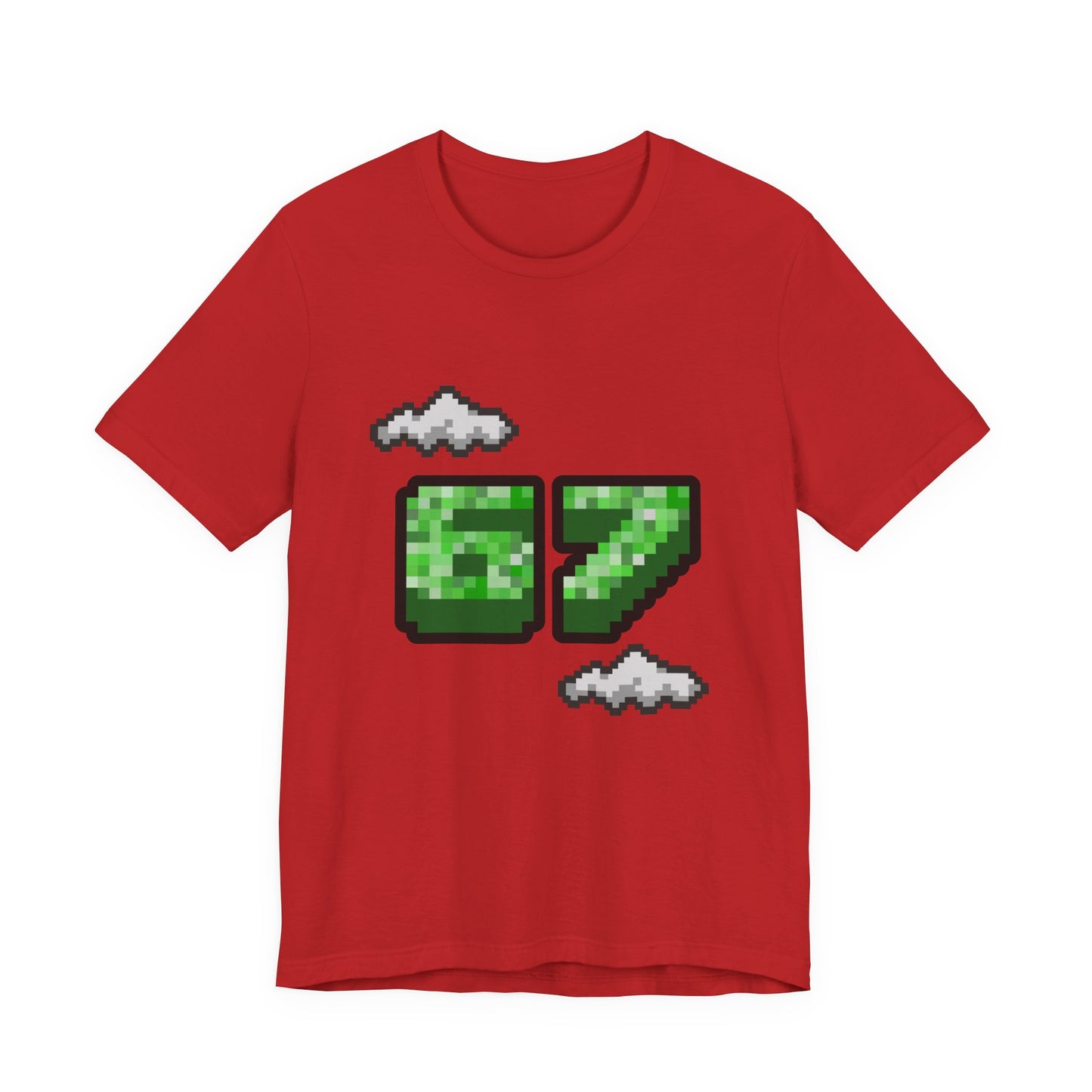 Pixel '67' Graphic Tee — Retro Gaming Minecraft-Style Shirt